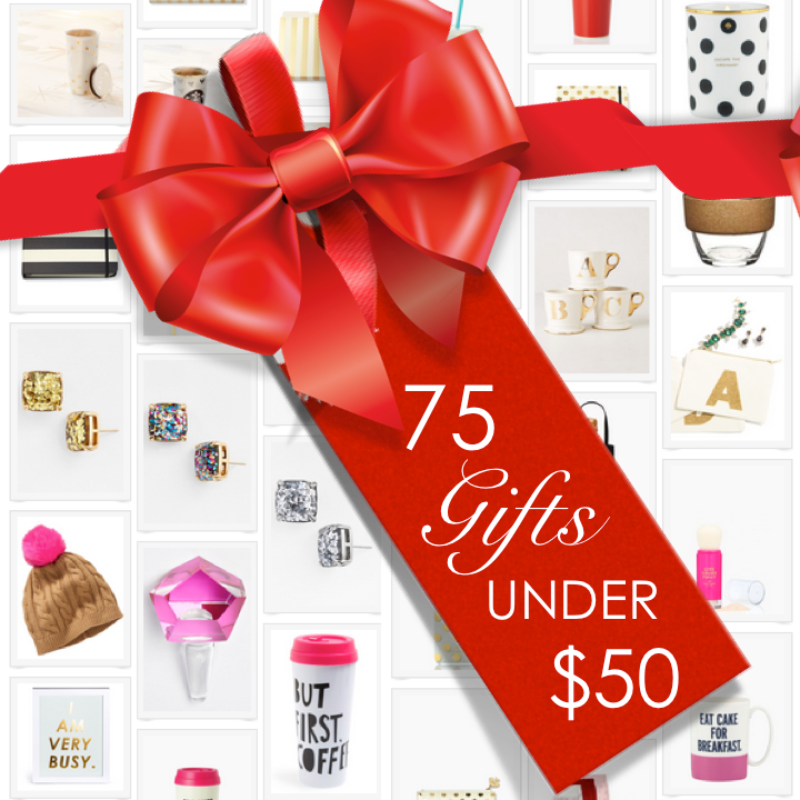 75 Gifts for Under $50! www.theperfectpalette.com - Affordable Gift Ideas!