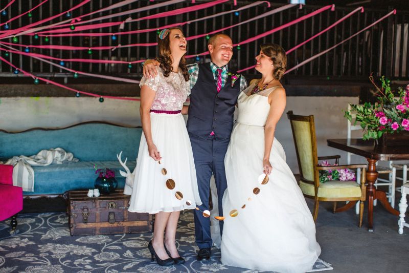 Mod + Bright Christmas Inspiration - www.theperfectpalette.com - Izzy Hudgins Photography, French Knot Studios