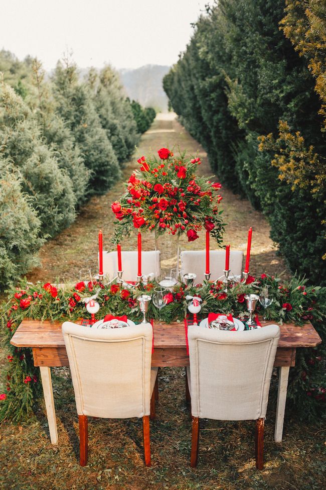 Holiday Inspired Tablescape Ideas - www.theperfectpalette.com - Styled by The Bride Link + Custom Love Gifts, Photography by JoPhoto, Florals by L.B. Floral.