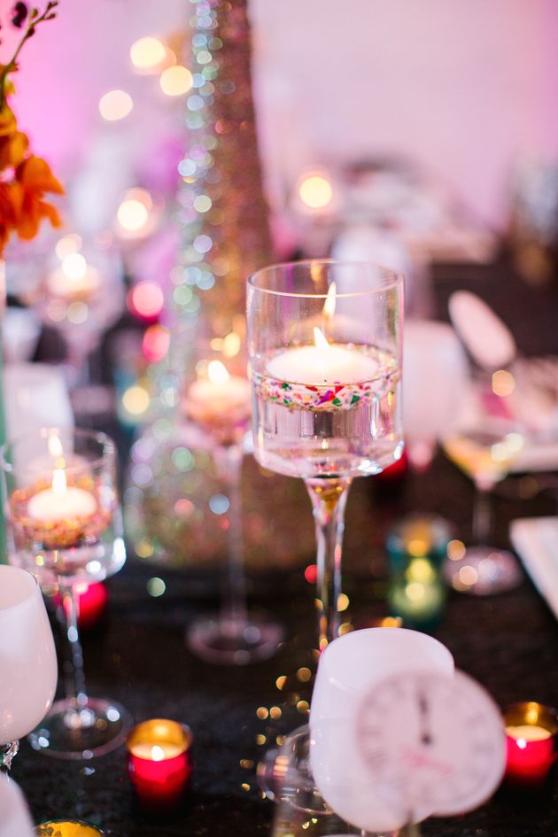 Colorful Kate Spade Inspired NYE Ideas - www.theperfectpalette.com - Caitlin Thomas Photography, {SHE} Shayla Hawkins Events