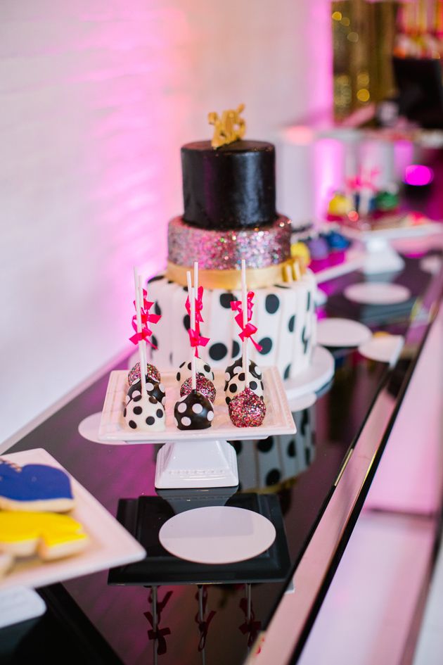 Colorful Kate Spade Inspired NYE Ideas - www.theperfectpalette.com - Caitlin Thomas Photography, {SHE} Shayla Hawkins Events