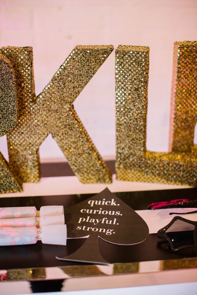 Colorful Kate Spade Inspired NYE Ideas - www.theperfectpalette.com - Caitlin Thomas Photography, {SHE} Shayla Hawkins Events