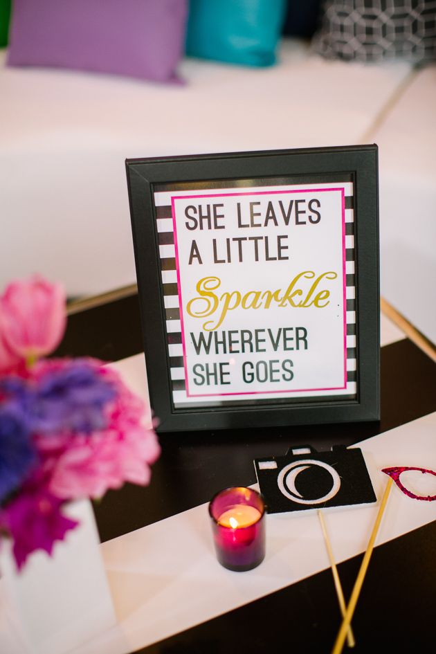 Colorful Kate Spade Inspired NYE Ideas - www.theperfectpalette.com - Caitlin Thomas Photography, {SHE} Shayla Hawkins Events