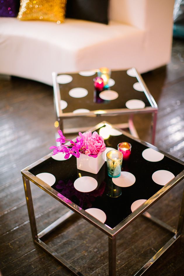 Colorful Kate Spade Inspired NYE Ideas - www.theperfectpalette.com - Caitlin Thomas Photography, {SHE} Shayla Hawkins Events