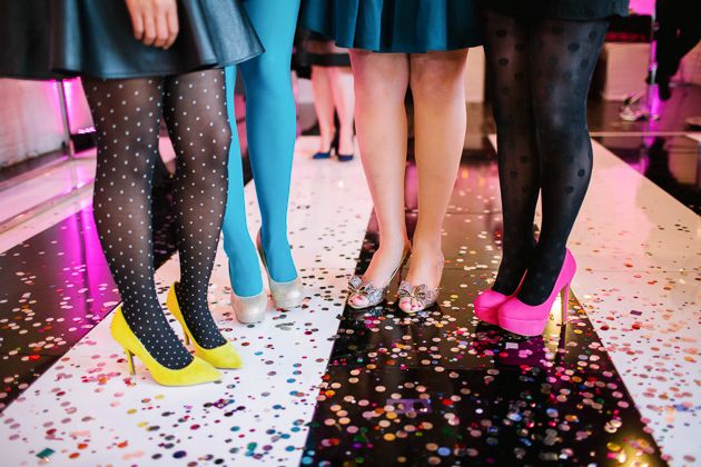 Colorful Kate Spade Inspired NYE Ideas - www.theperfectpalette.com - Caitlin Thomas Photography, {SHE} Shayla Hawkins Events