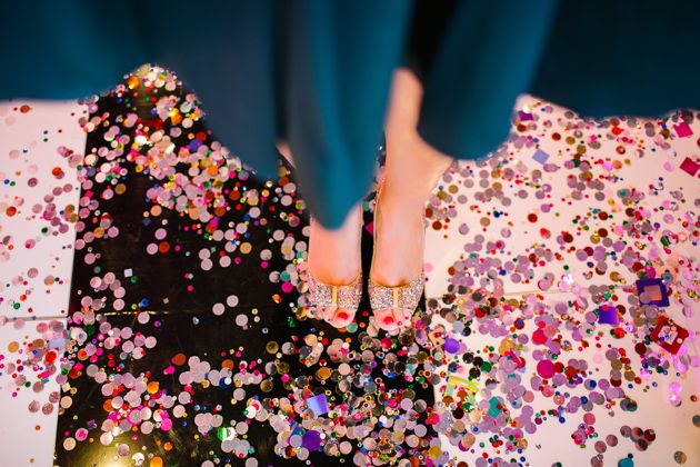 Colorful Kate Spade Inspired NYE Ideas - www.theperfectpalette.com - Caitlin Thomas Photography, {SHE} Shayla Hawkins Events