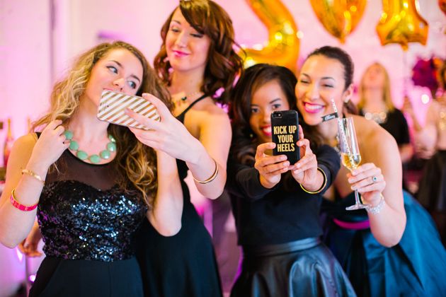 Colorful Kate Spade Inspired NYE Ideas - www.theperfectpalette.com - Caitlin Thomas Photography, {SHE} Shayla Hawkins Events