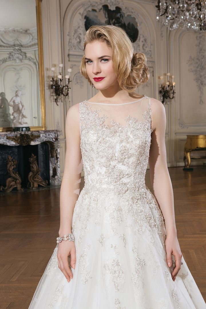 Justin Alexander Wedding Gown Collection - www.theperfectpalette.com - Wow Worthy!