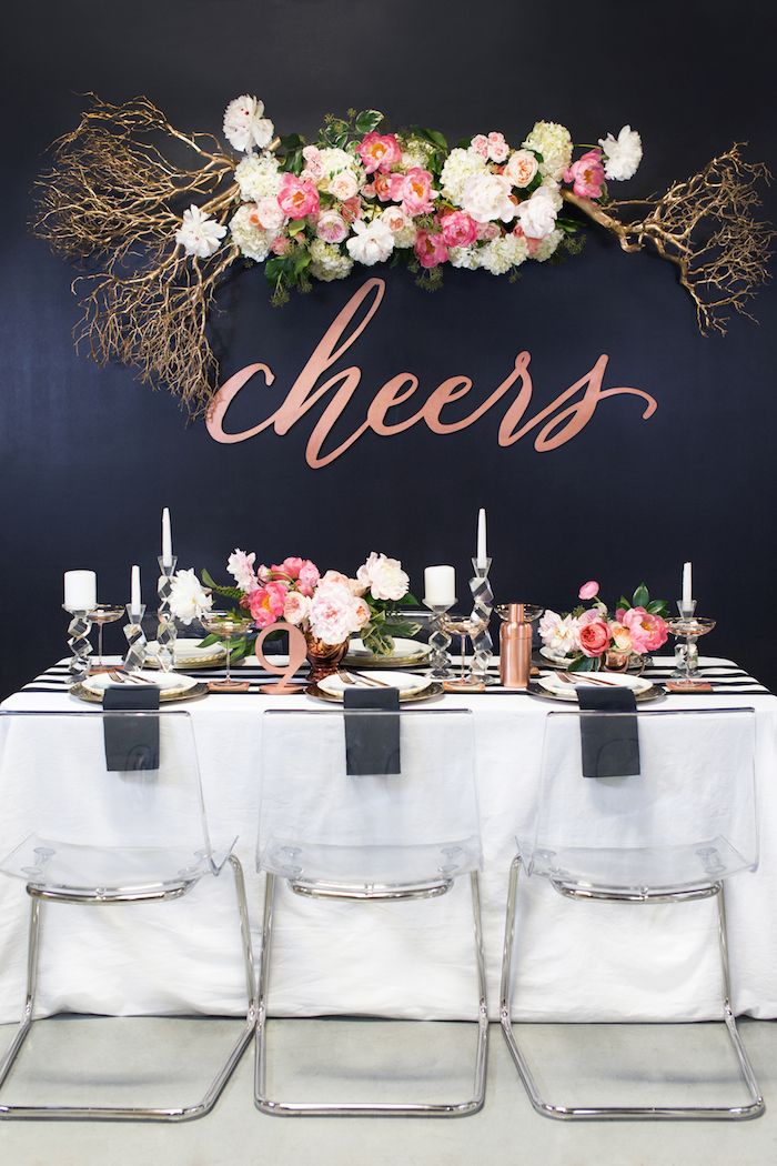 I'm so Fancy | New Years Wedding Inspiration - www.theperfectpalette.com - The Southern Table + Ben Q. Photography