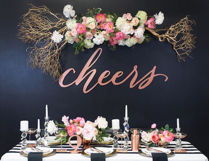 I'm so Fancy | New Years Wedding Inspiration - www.theperfectpalette.com - The Southern Table + Ben Q. Photography