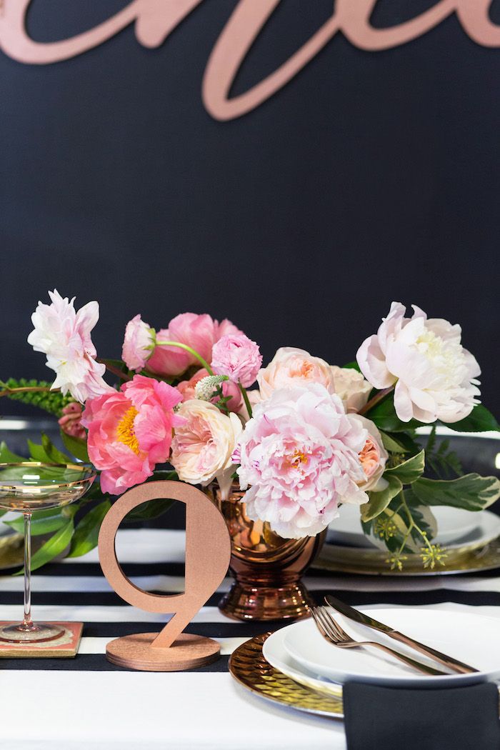 I'm so Fancy | New Years Wedding Inspiration - www.theperfectpalette.com - The Southern Table + Ben Q. Photography