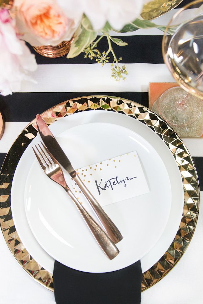 I'm so Fancy | New Years Wedding Inspiration - www.theperfectpalette.com - The Southern Table + Ben Q. Photography
