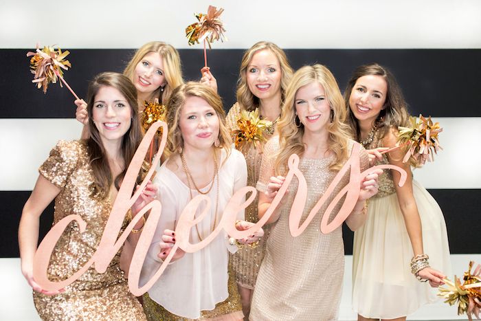 I'm so Fancy | New Years Wedding Inspiration - www.theperfectpalette.com - The Southern Table + Ben Q. Photography