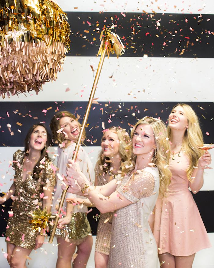 I'm so Fancy | New Years Wedding Inspiration - www.theperfectpalette.com - The Southern Table + Ben Q. Photography