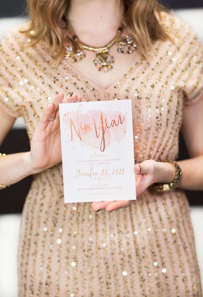 I'm so Fancy | New Years Wedding Inspiration - www.theperfectpalette.com - The Southern Table + Ben Q. Photography