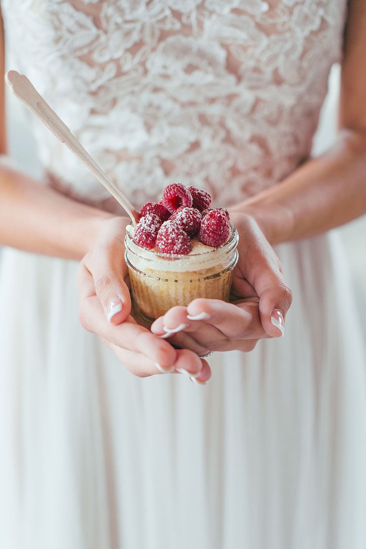 Styled Pretty: Winter Wedding Inspiration - www.theperfectpalette.com - Hilary Grace Photography - florals by Bonney Blooms, Desserts + Cake by Jar Cakery