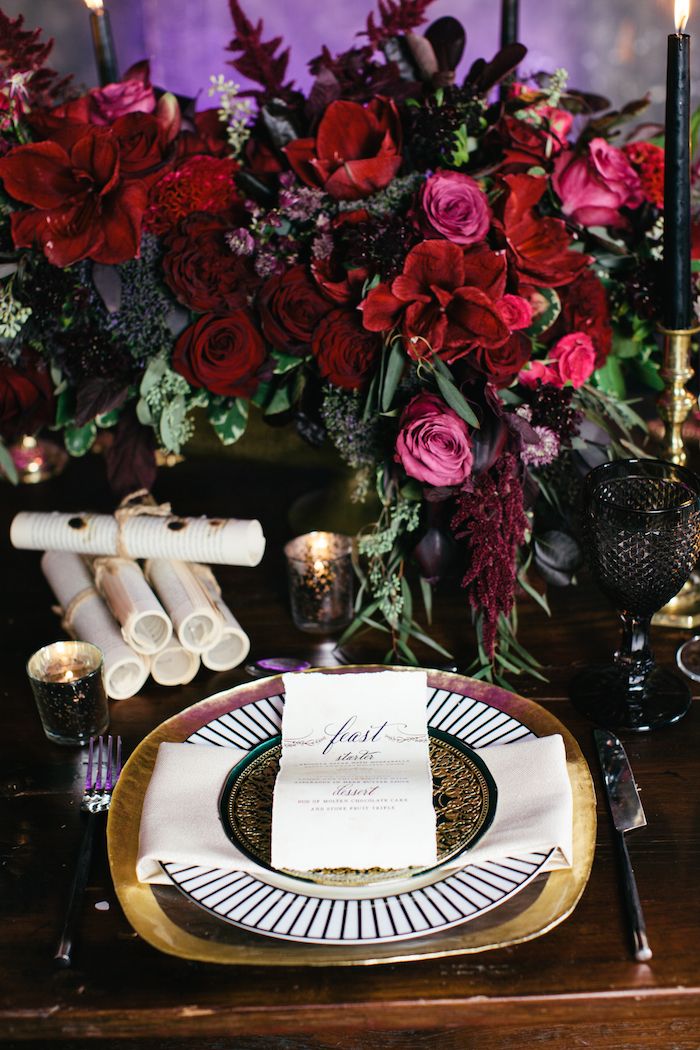 Romeo + Juliet Wedding Inspiration - www.theperfectpalette.com - Renata De Thomasis Events, Laura May Photography, D & D Florals