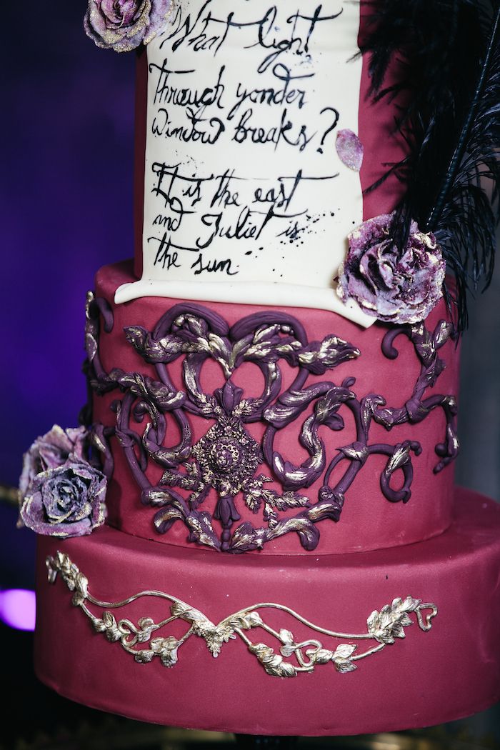 Romeo + Juliet Wedding Inspiration - www.theperfectpalette.com - Renata De Thomasis Events, Laura May Photography, D & D Florals