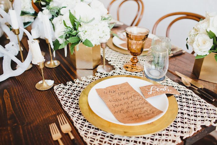 Chic + Stylish Dinner Party - www.theperfectpalette.com - Beijos Events, Megan Welker Photography, MV Florals