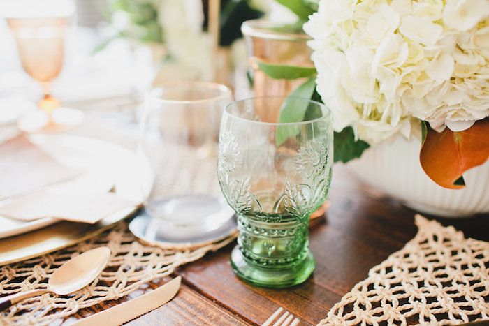 Chic + Stylish Dinner Party - www.theperfectpalette.com - Beijos Events, Megan Welker Photography, MV Florals