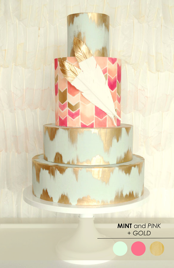 5 Creative Cakes that Wow! www.theperfectpalette.com - Modern, Artsy, Edgy Cakes!