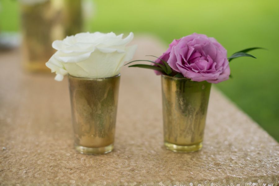 Vintage Glam Wedding Inspiration www.theperfectpalette.com - Lavender and Gold Details - Jessica yates Photography, He Loves Me Flowers, Cake by Celebrations by Sonja