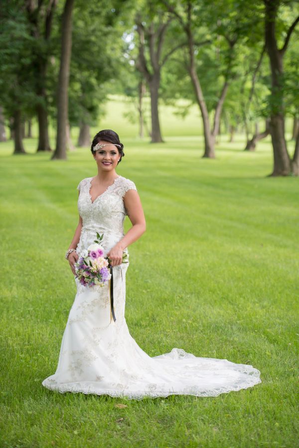 Vintage Glam Wedding Inspiration www.theperfectpalette.com - Lavender and Gold Details  - Jessica yates Photography, He Loves Me Flowers,  Cake by Celebrations by Sonja