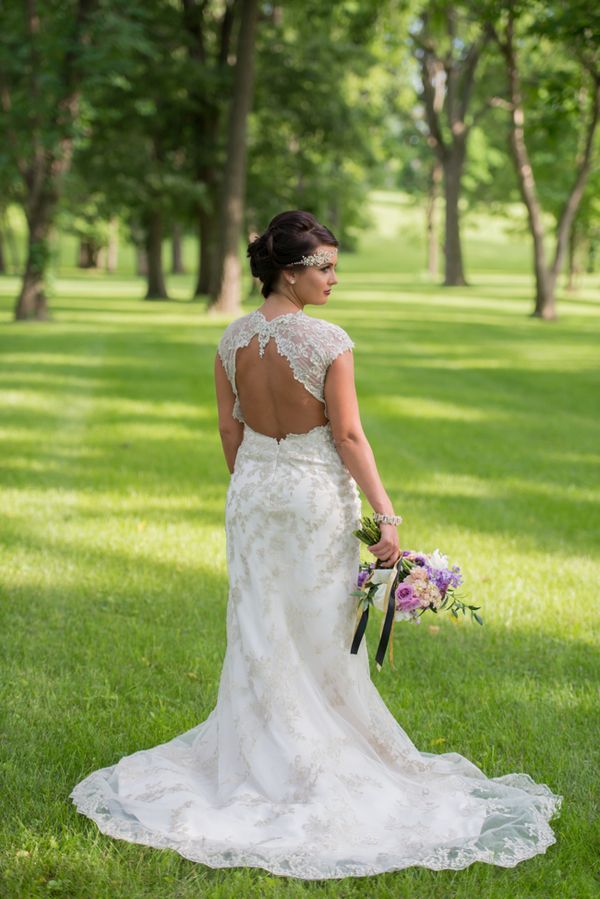 Vintage Glam Wedding Inspiration www.theperfectpalette.com - Lavender and Gold Details - Jessica yates Photography, He Loves Me Flowers, Cake by Celebrations by Sonja