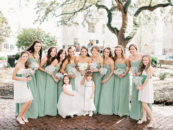 Grayed Jade Wedding Inspiration - www.theperfectpalette.com - Color Ideas for Weddings + Parties