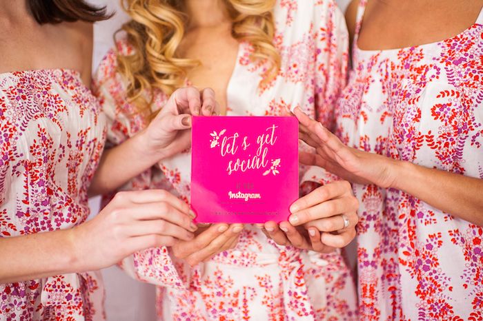 'Will You Be My Bridesmaid?' Slumber Party! www.theperfectpalette.com - Katherine Henry Boudoir, Making Me Events, Blush Paper Co.