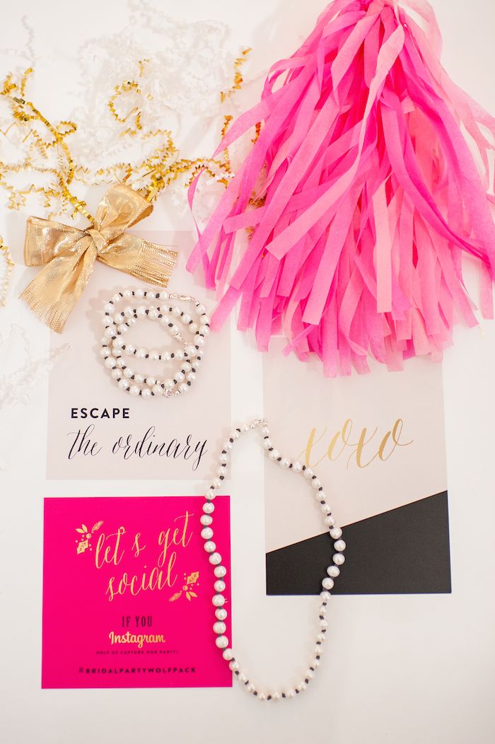 'Will You Be My Bridesmaid?' Slumber Party! www.theperfectpalette.com - Katherine Henry Boudoir, Making Me Events, Blush Paper Co.