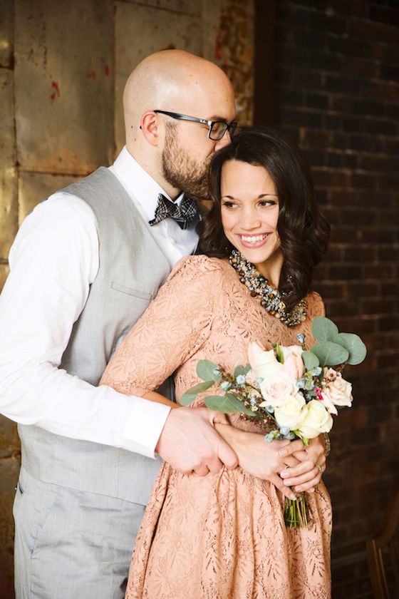 A Valentine's Day Elopement -- www.theperfectpalette.com -- Design by Captivating Chic Celebrations, Lauren Halvorson Photography