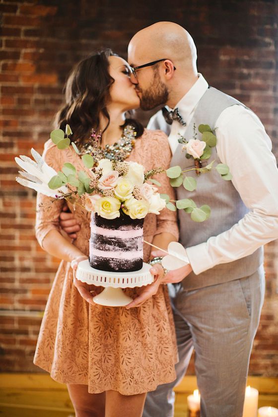 A Valentine's Day Elopement -- www.theperfectpalette.com -- Design by Captivating Chic Celebrations, Lauren Halvorson Photography