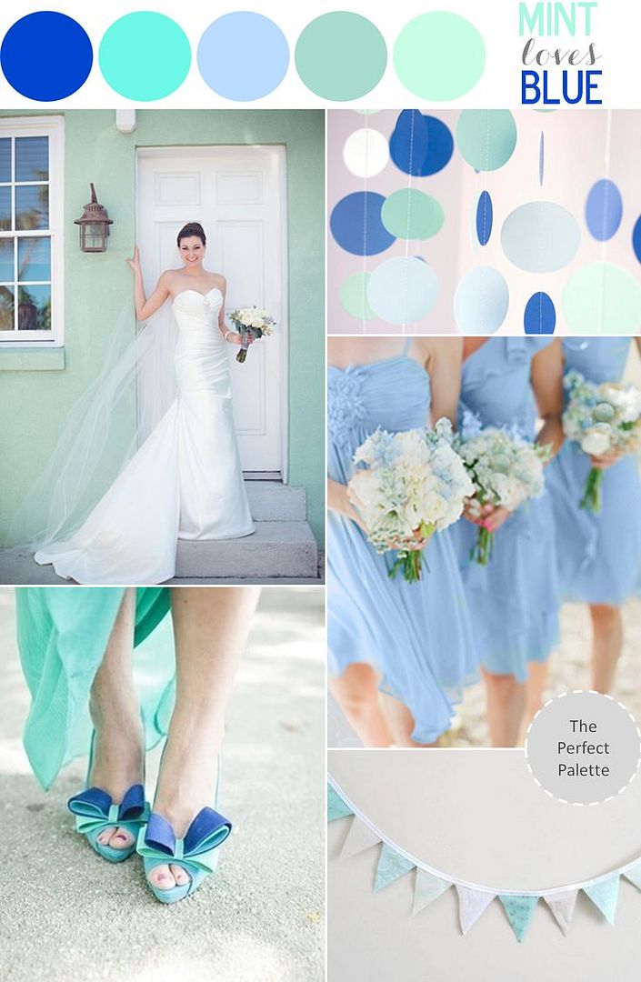 5 Swoon-Worthy Color Schemes for Summer - www.theperfectpalette.com - Color Ideas for Weddings + Parties