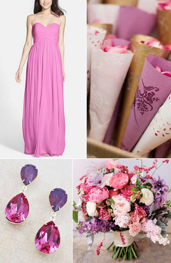 Hues You'll Heart: Bridesmaid Dress Edition - www.theperfectpalette.com - Color + Styling Ideas for Weddings