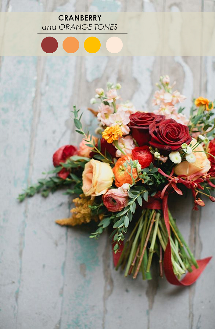 18 Fall Wedding Color Palettes - www.theperfectpalette.com - The Ultimate Wedding Color Resource