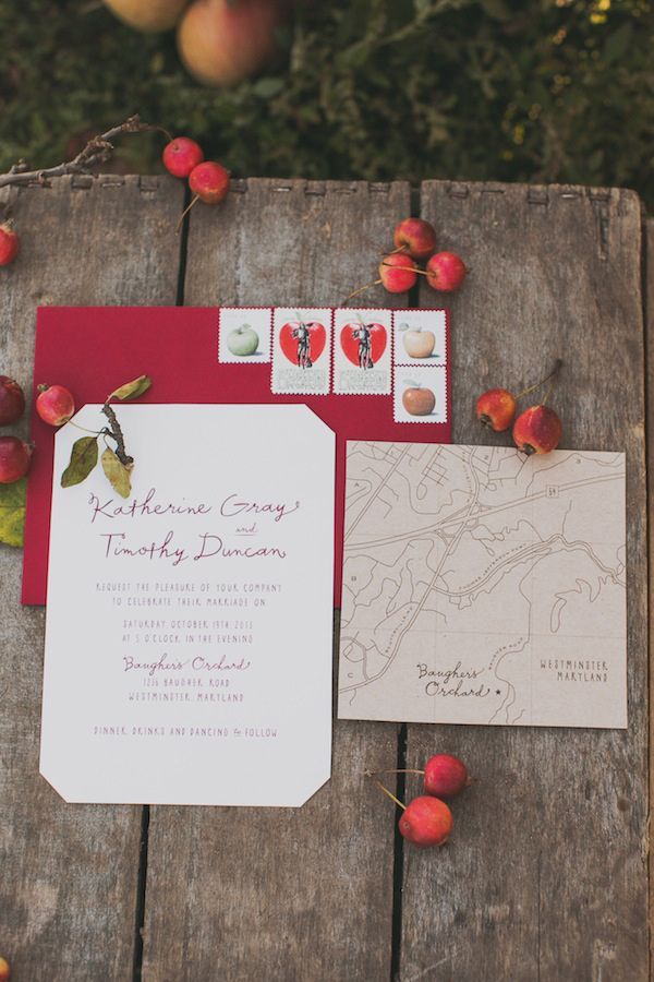 Apple Orchard Wedding Inspiration - www.theperfectpalette.com - Styling Ideas for Weddings + Parties