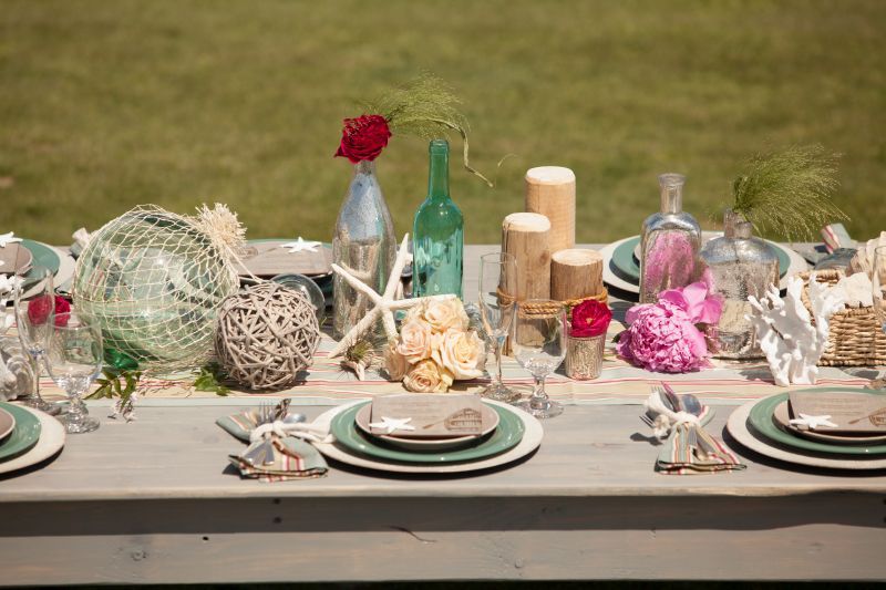 Romantic Beach Wedding Inspiration - see more at: www.theperfectpalette.com - Michelle Leo Events, Terra Cooper Photography