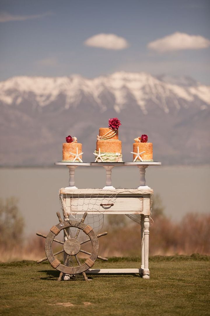 Romantic Beach Wedding Inspiration - see more at: www.theperfectpalette.com - Michelle Leo Events, Terra Cooper Photography