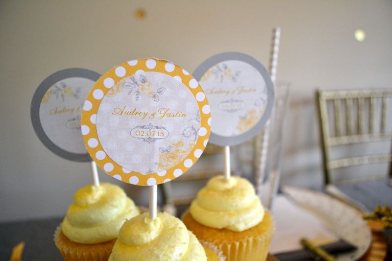 Styled Shoot | Yellow + Gray - www.theperfectpalette.com - Styled by The Perfect Palette