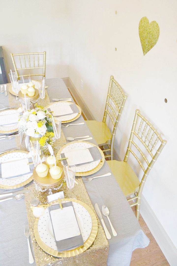 Styled Shoot | Yellow + Gray - www.theperfectpalette.com - Styled by The Perfect Palette