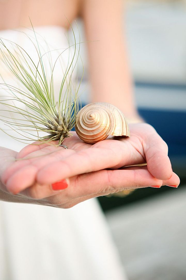 Styled Shoot: Nautical Wedding Ideas by Design Loves Detail - www.theperfectpalette.com - Azure B Photography & Cherie Hogan Photography