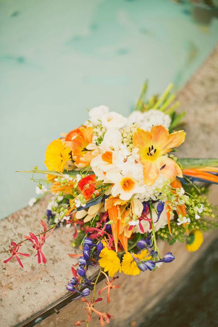 Mediterranean Inspired Shoot with Bright + Bold Color - www.theperfectpalette.com - Michelle Leo Events, Alixann Loosle Photography