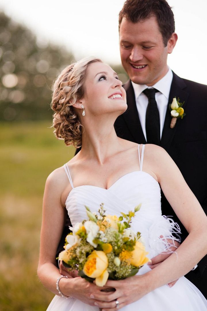 Southern Wedding Ideas: Yellow, Green + White - www.theperfectpalette.com - Amanda Douglas Events