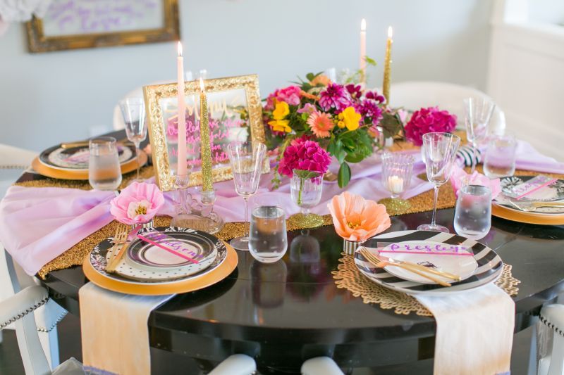 Engagement Party Inspiration by Lovelyfest Events - www.theperfectpalette.com - Cameron Ingalls Photography 