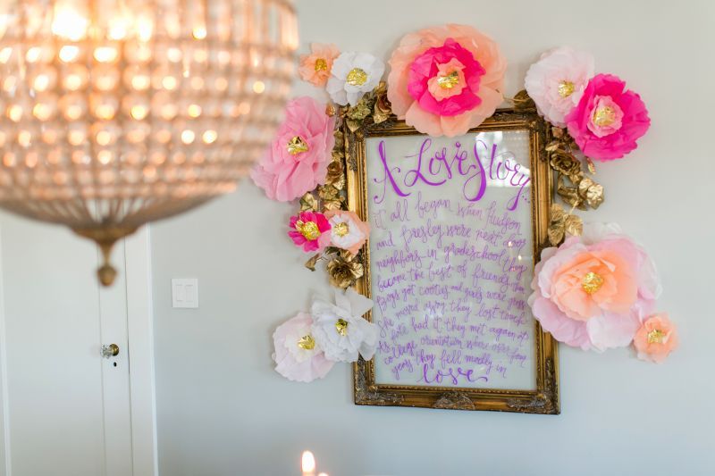 Engagement Party Inspiration by Lovelyfest Events - www.theperfectpalette.com - Cameron Ingalls Photography 