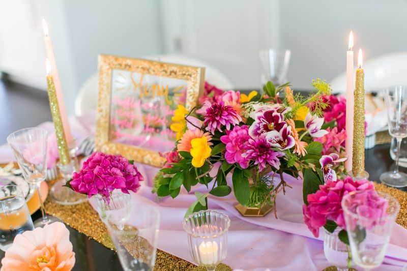 Engagement Party Inspiration by Lovelyfest Events - www.theperfectpalette.com - Cameron Ingalls Photography 