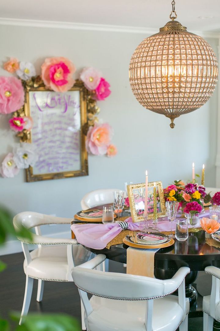 Engagement Party Inspiration by Lovelyfest Events - www.theperfectpalette.com - Cameron Ingalls Photography 