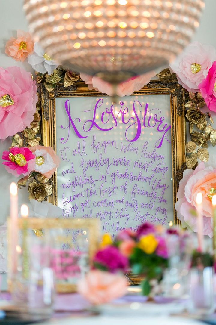 Engagement Party Inspiration by Lovelyfest Events - www.theperfectpalette.com - Cameron Ingalls Photography 