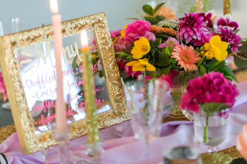 Engagement Party Inspiration by Lovelyfest Events - www.theperfectpalette.com - Cameron Ingalls Photography 